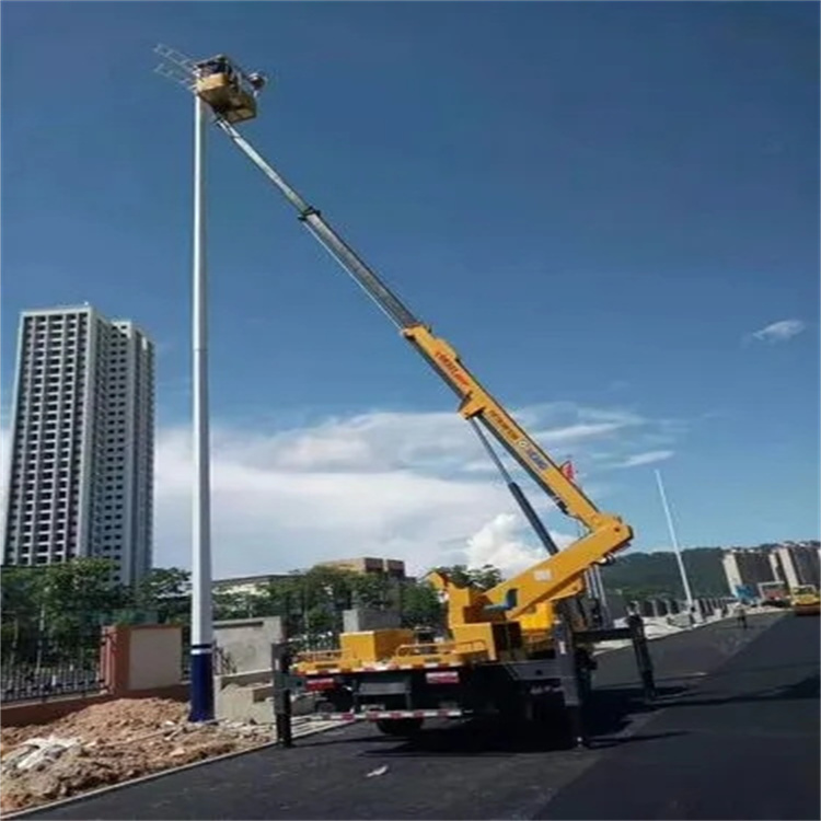 杭州江干维修路灯的曲臂升降车出租