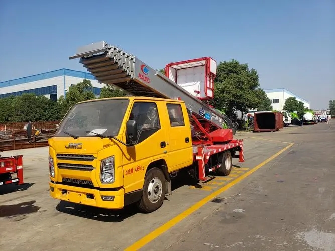 杭州江干附近云梯车出租 砂石搬运