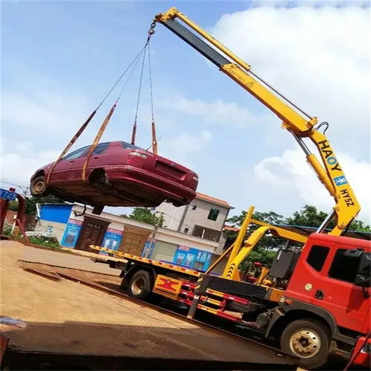 杭州江干吊车吊汽车的正确方法